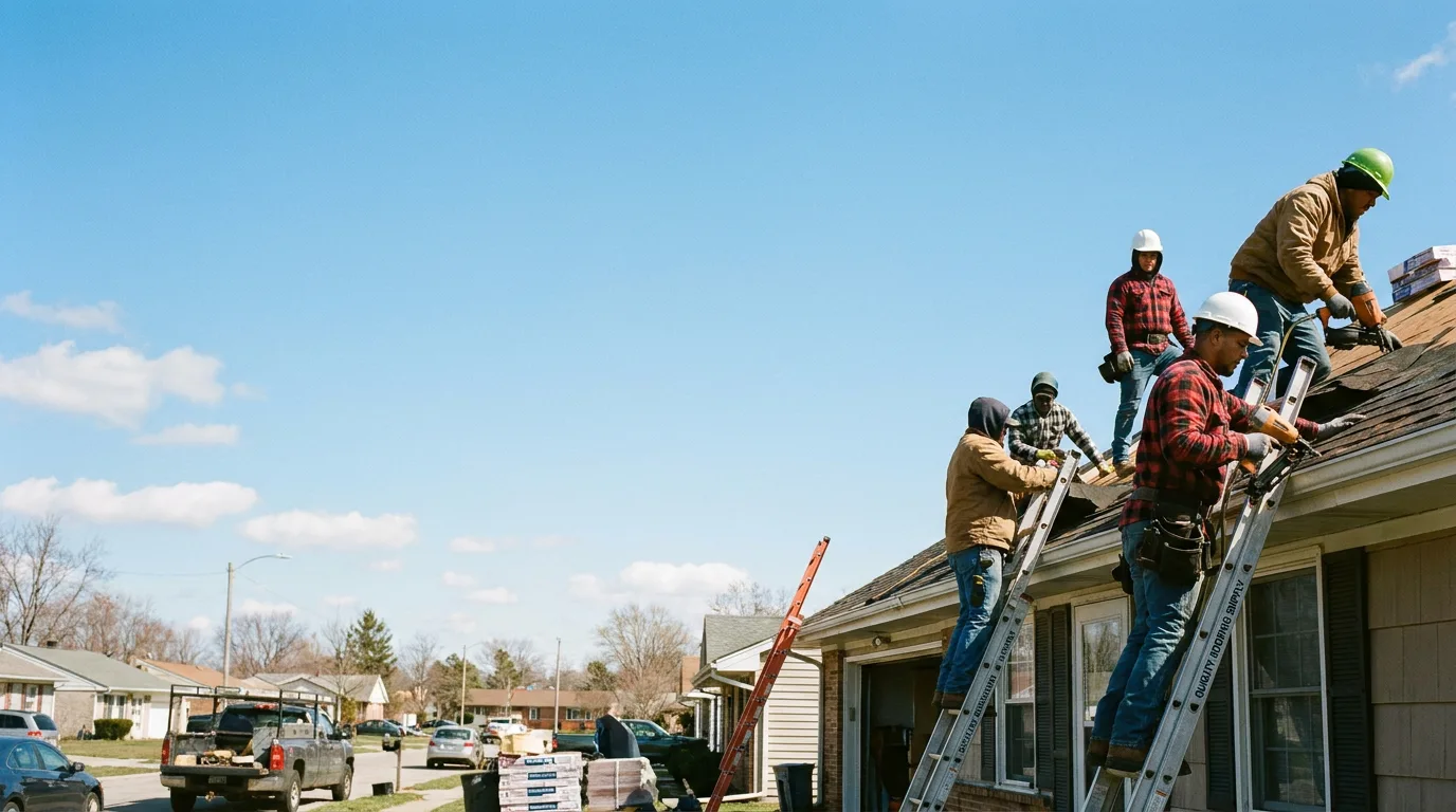Roofing in Dowell, IL near me
